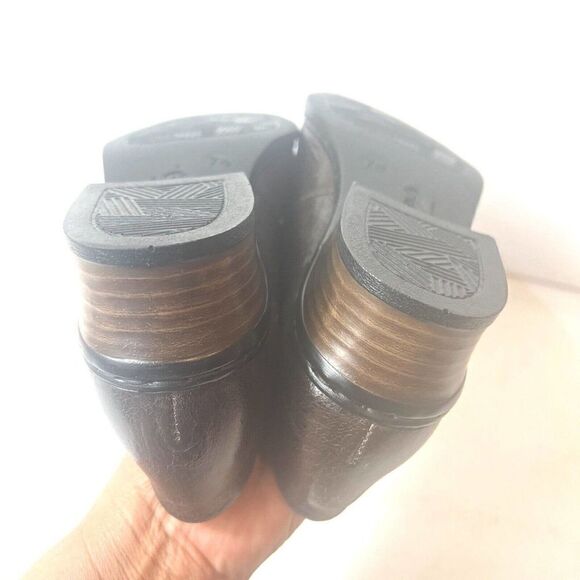 Rieker Womens UK 7.5 US 9-9.5 Brown Leather Comfort Casual Slip On Low Heel Shoe - Picture 8 of 12